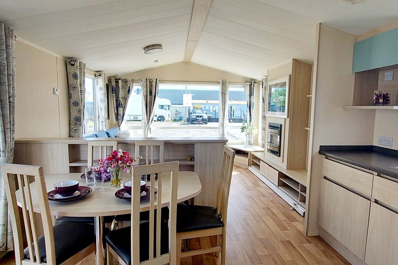 2014 35 x 12 Atlas Ruby 2 bedroom double glazing, central heating Static Caravan For Sale